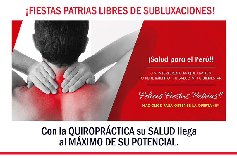 Schubel Centro Quiropractico - Boletin Julio